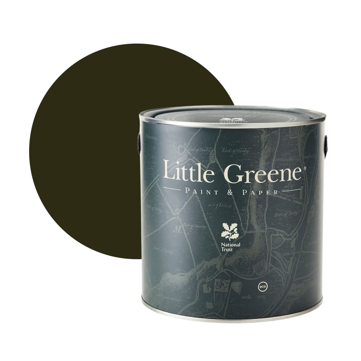 Little Greene Interior Oil Eggshell - Invisible Green No. 56 - 2,5L