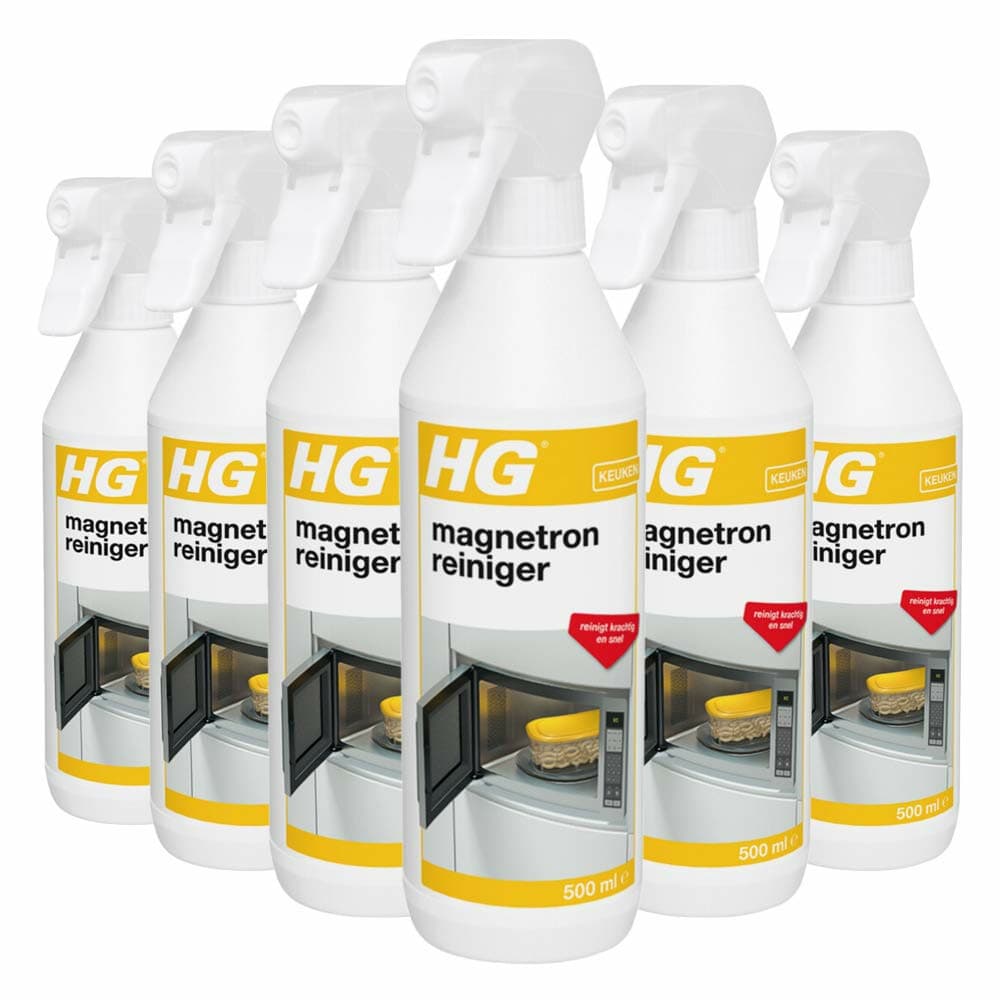 6x HG Magnetronreiniger 500 ml