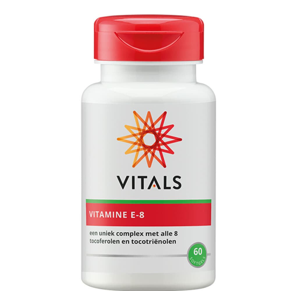 Gratis Verzending: 2x Vitals Vitamine E-8 60 softgels