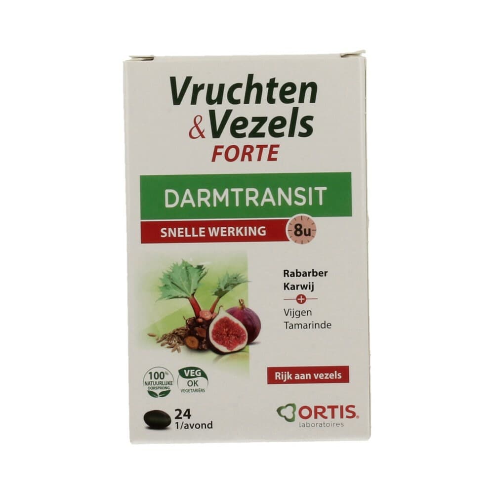 Gratis Verzending: Ortis Vruchten&Vezels Forte 24 tabletten