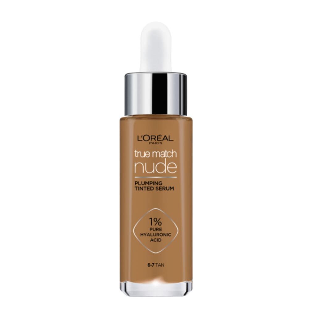 1+1 gratis: L'Oréal True Match Nude Getint Serum 6-7 Tan 30 ml