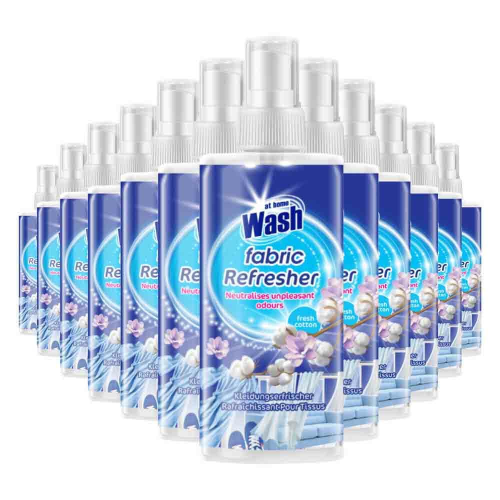12x At Home Textielverfrisser Cotton 300 ml
