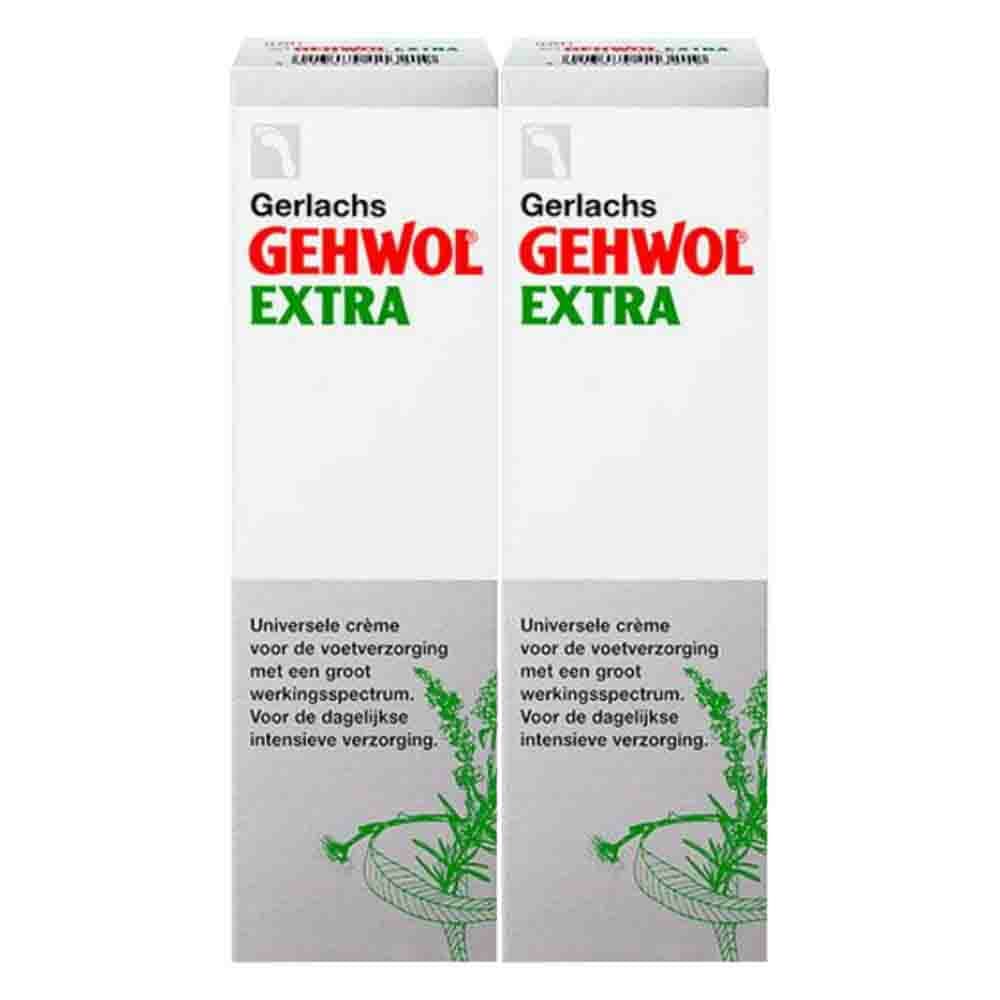 2x Gehwol Voetcrème Extra 75 ml