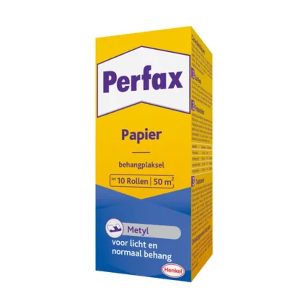 Perfax Behanglijm Normaal en Zwaar Behang 125 gr