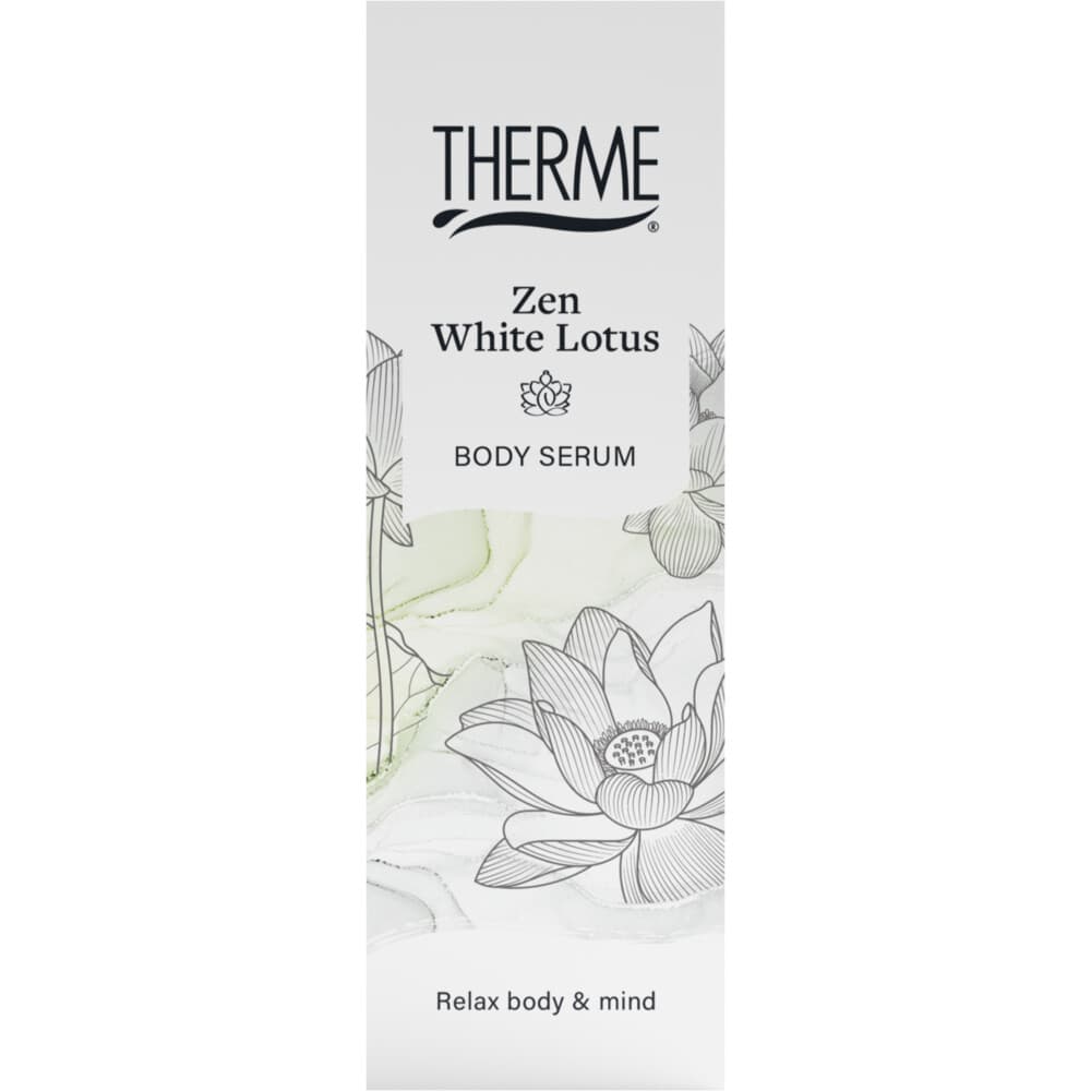 3x Therme Bodyserum Zen White Lotus 125 ml