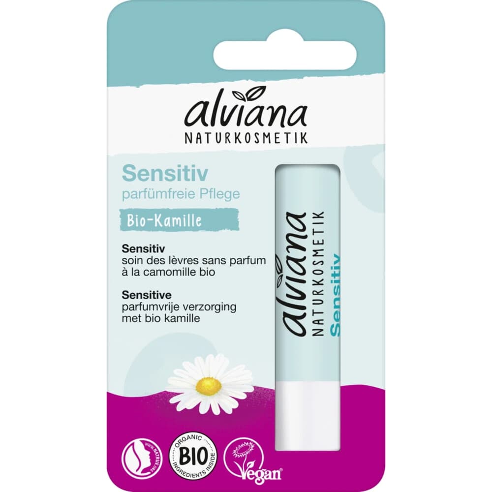 Alviana Lippenbalsem Sensitive 4,5 ml