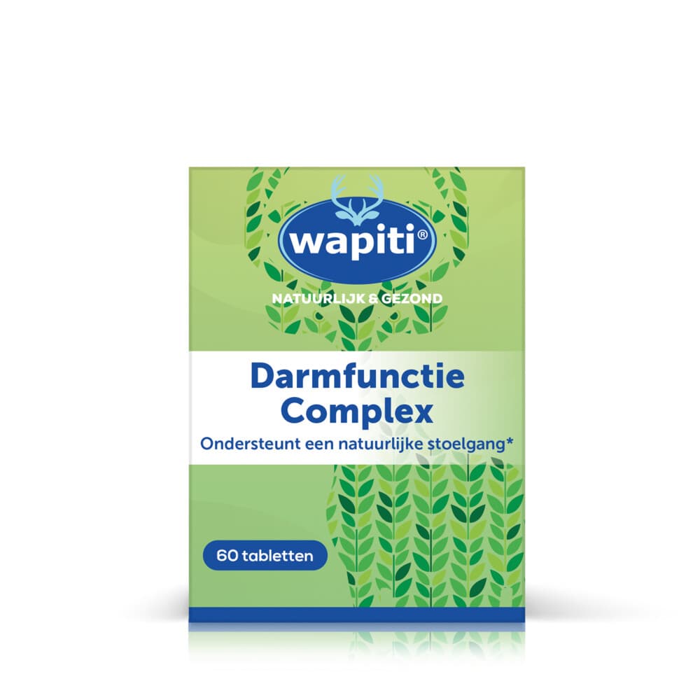 Gratis Verzending: Wapiti Darmfunctie Complex 60 tabletten