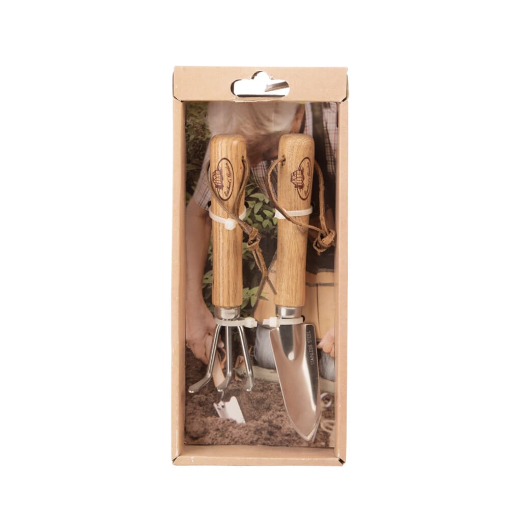 Esschert Design Rvs Minigereedschap Schep/Hark Naturel