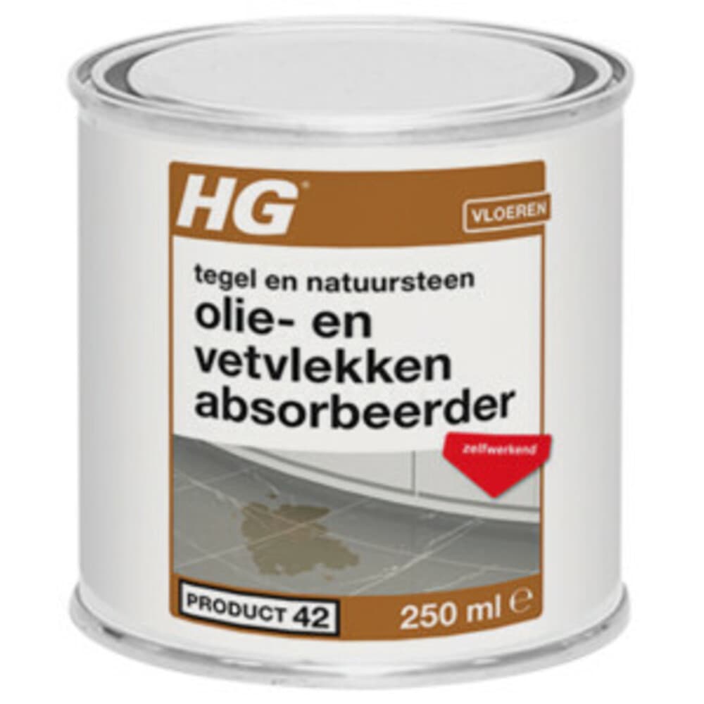 HG Natuursteen Olie&Vetvlekken Absorbeerder 250 ml