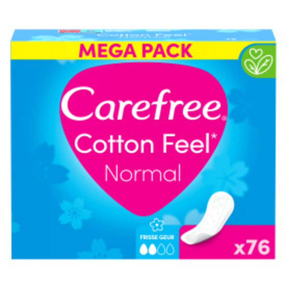 Carefree Cotton Feel Fresh 76 stuks
