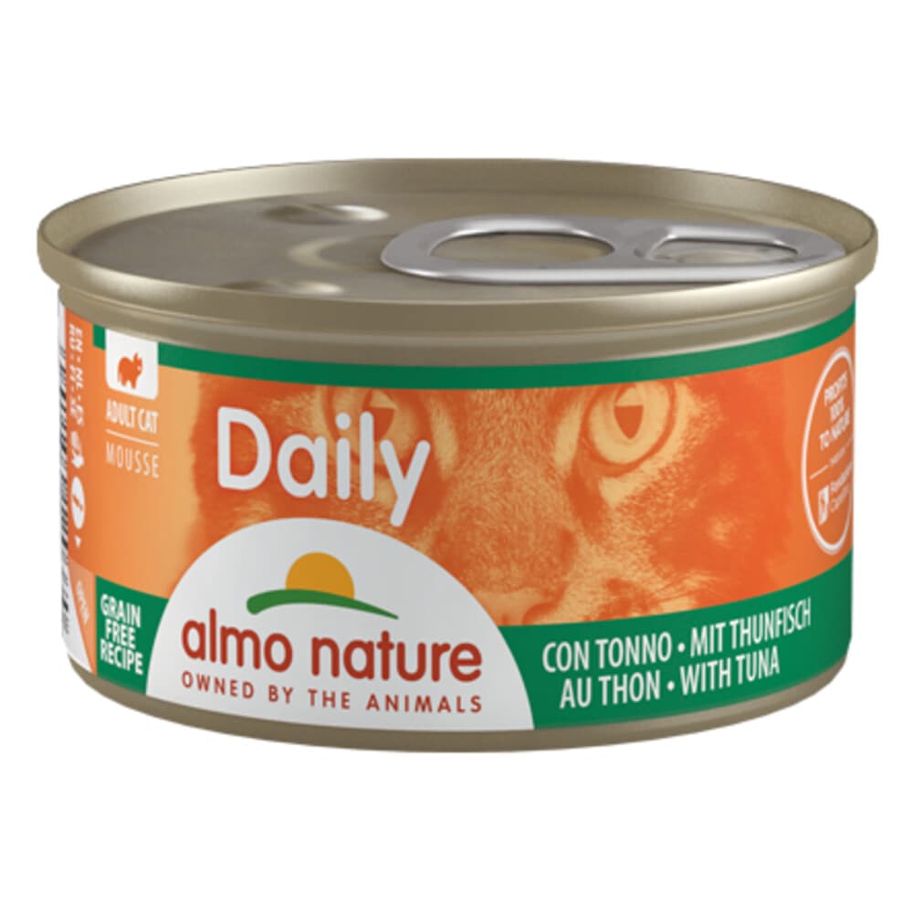 Almo Nature Daily Menu Mousse Kattenvoer Nat Tonijn 85 gr