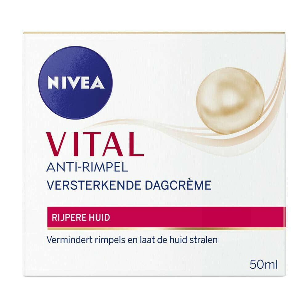 1+1 gratis: NIVEA Vital Dagcrème Anti-Rimpel Versterkend 50 ml