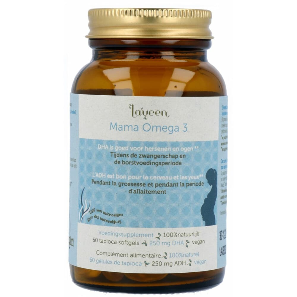 Gratis Verzending: Laveen Mama Omega 3 Vegan 60 capsules