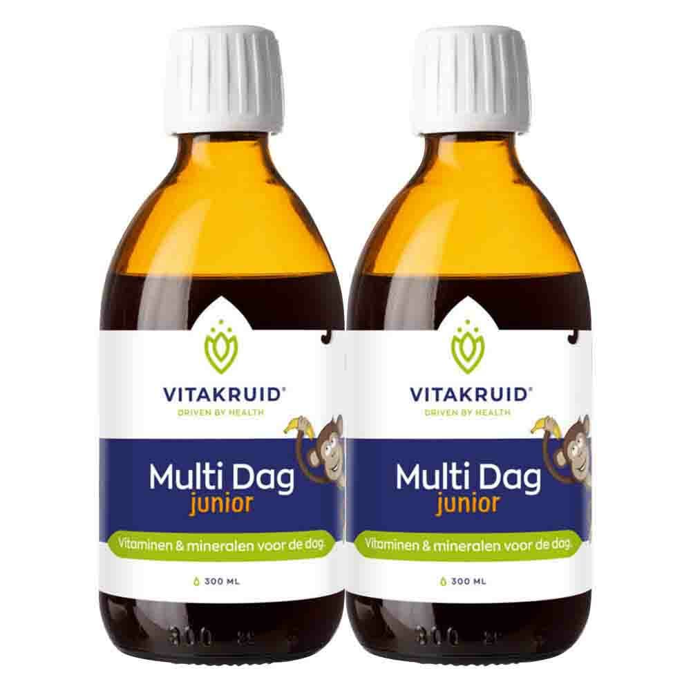 Gratis Verzending: 2x Vitakruid Multi Dag Junior 300 ml