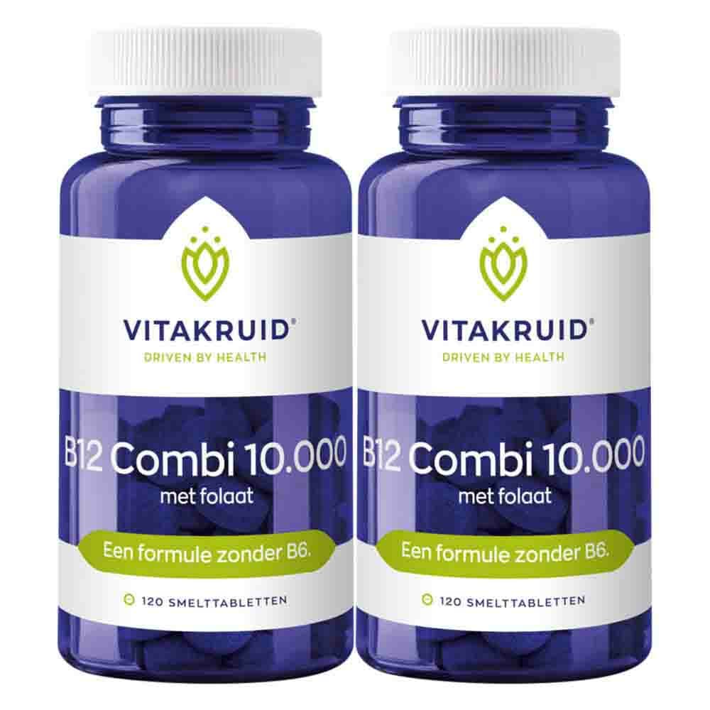 Gratis Verzending: 2x Vitakruid B12 Combi 10.000 120 tabletten