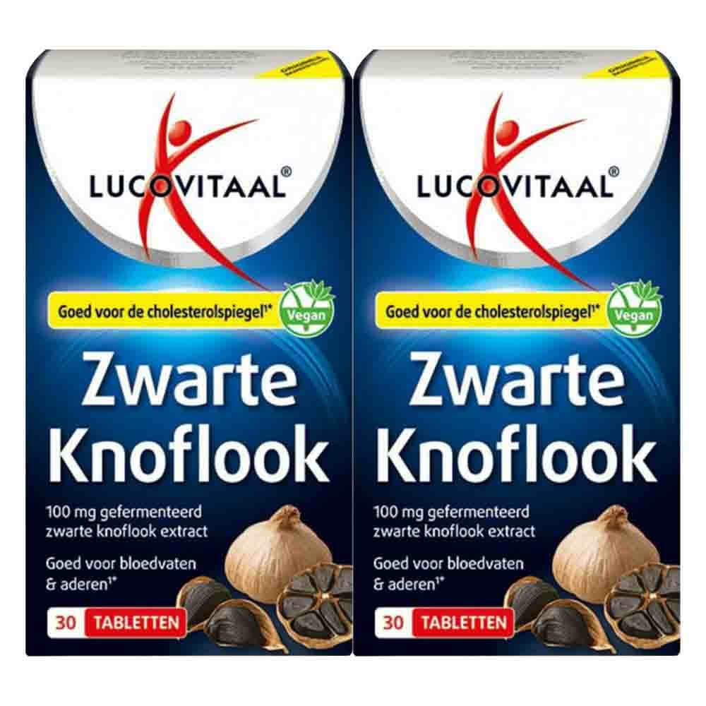 Gratis Verzending: 2x Lucovitaal Zwarte Knoflook 30 tabletten