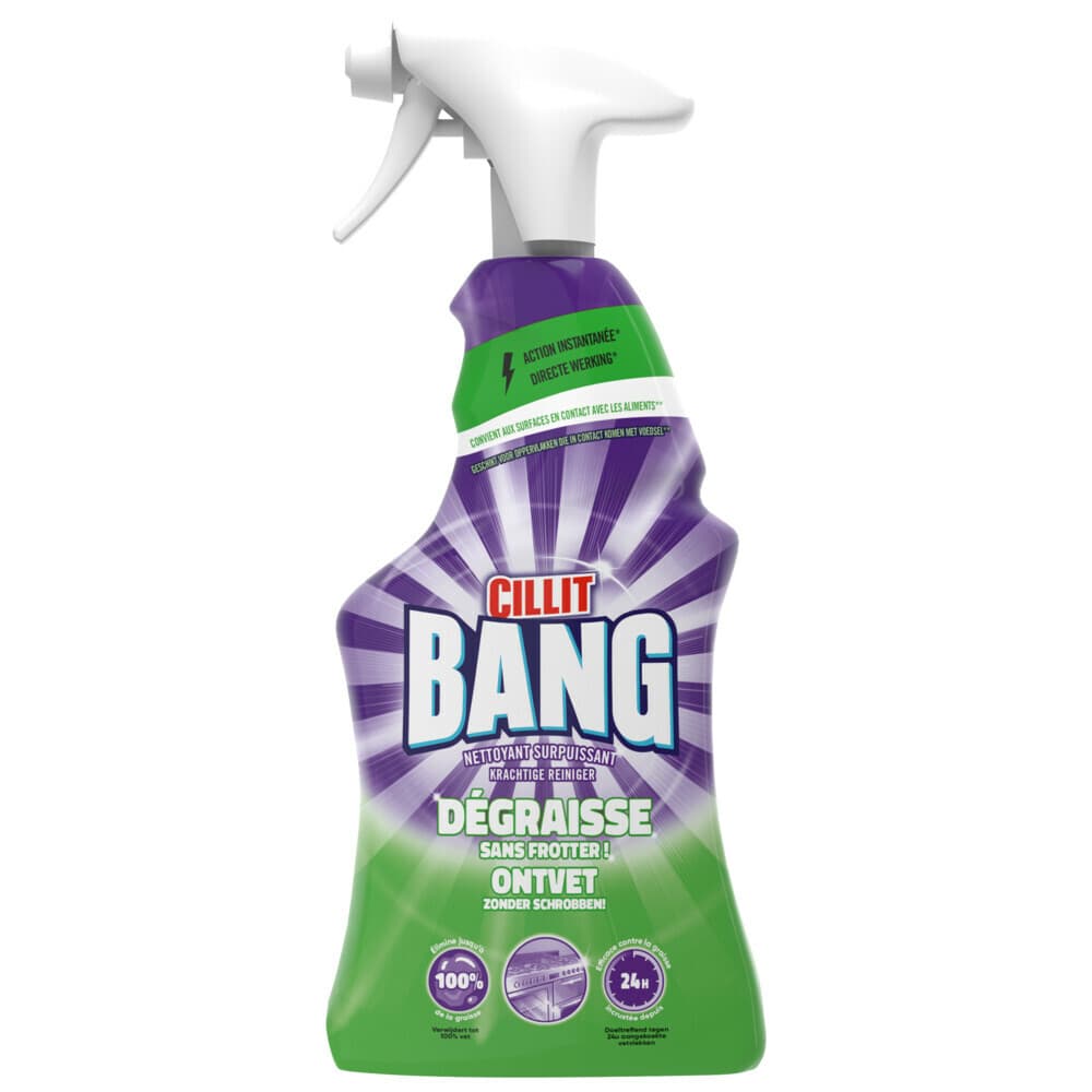 Cillit Bang Power Cleaner Schoonmaakspray Universal Ontvetter 750 ml
