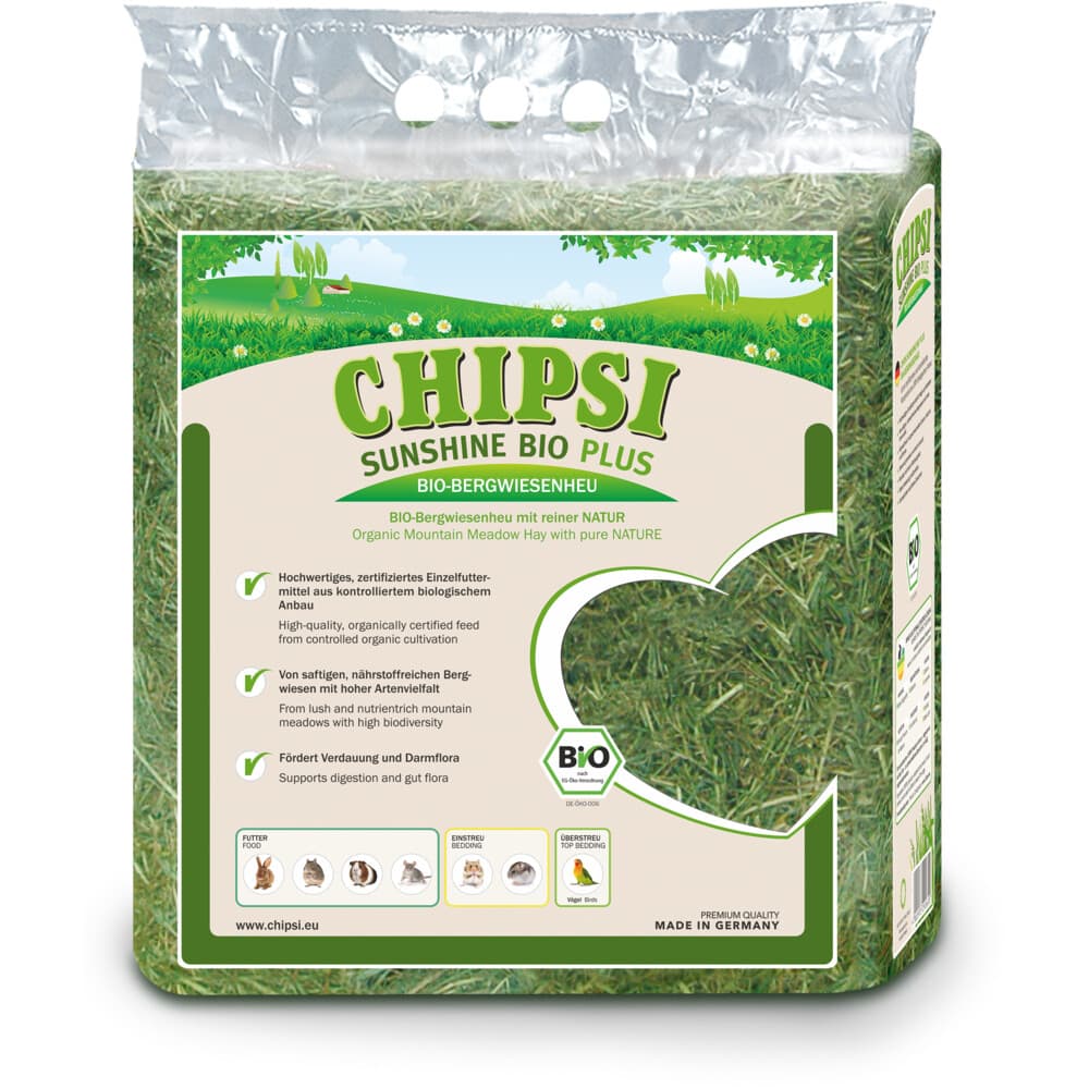 Chipsi Sunshine Bio Plus Weidehooi Naturel 600 gr