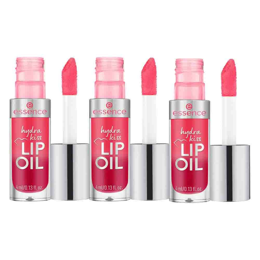 3x essence Hydra Kiss Lip Oil 03 Pink Champagne 4 ml