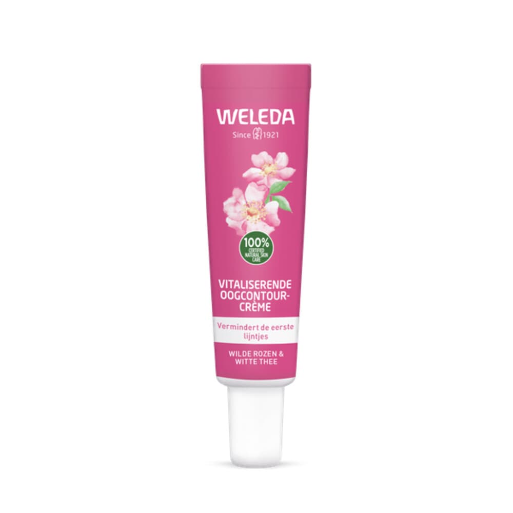 2e halve prijs: WELEDA Wilde Rozen&Witte Thee Vitaliserende Oogcontourcrème 12 ml