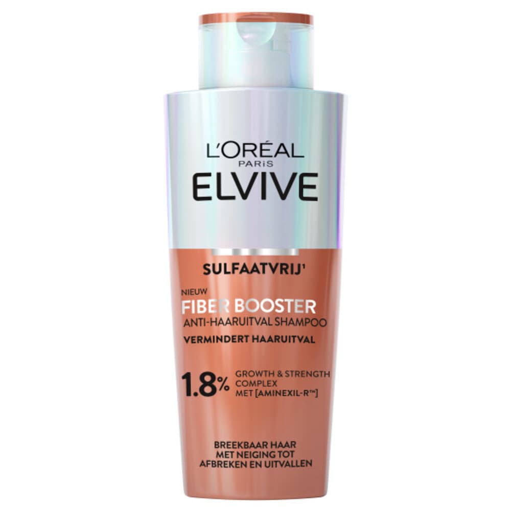 1+1 gratis: L'Oréal Elvive Fiber Booster Anti-Haaruitval Shampoo 200 ml