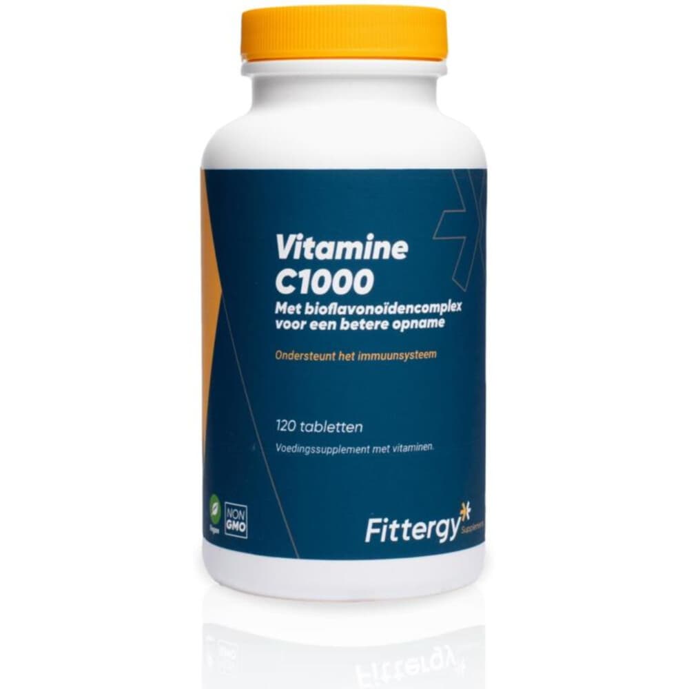 Gratis Verzending: Fittergy Supplements Vitamine C1000 120 tabletten