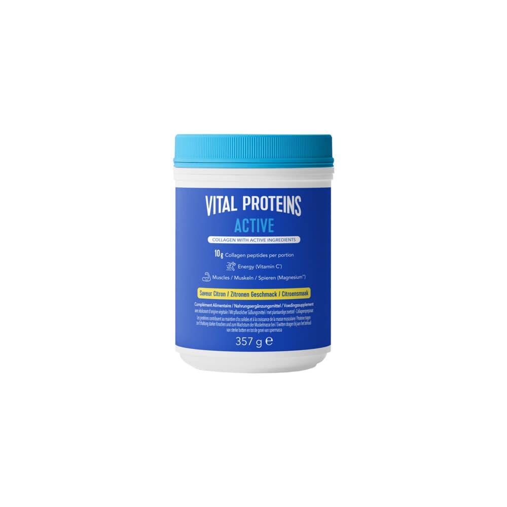 6x Vital Proteins Active Citroensmaak 357 gr