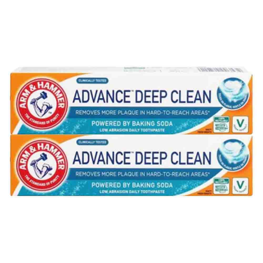 2x Arm&Hammer Tandpasta Deep Clean 75 ml