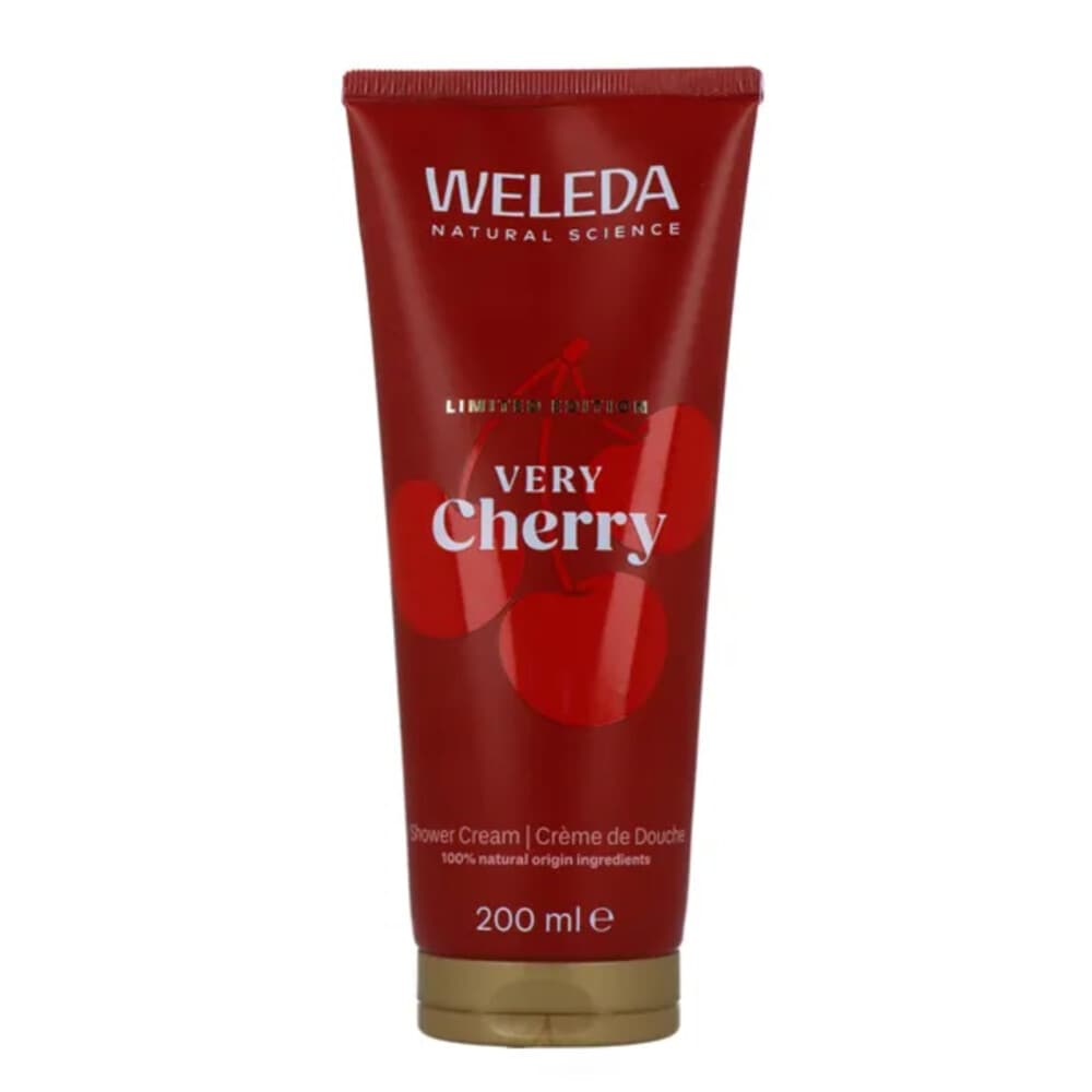 2e halve prijs: WELEDA Douchecreme Very Cherry 200 ml