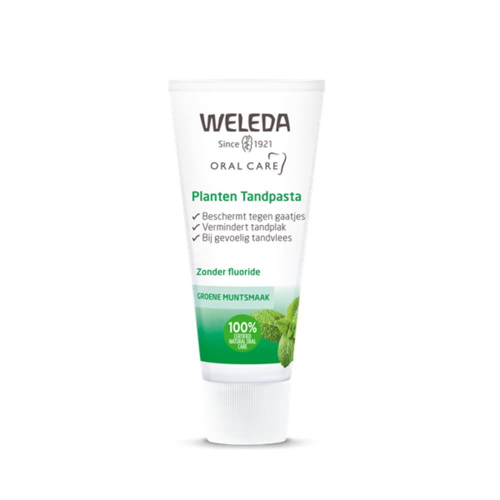 2e halve prijs: WELEDA Tandpasta Planten 75 ml