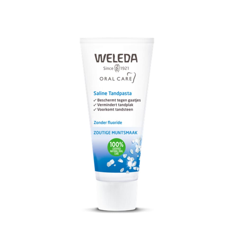 2e halve prijs: WELEDA Tandpasta Saline 75 ml