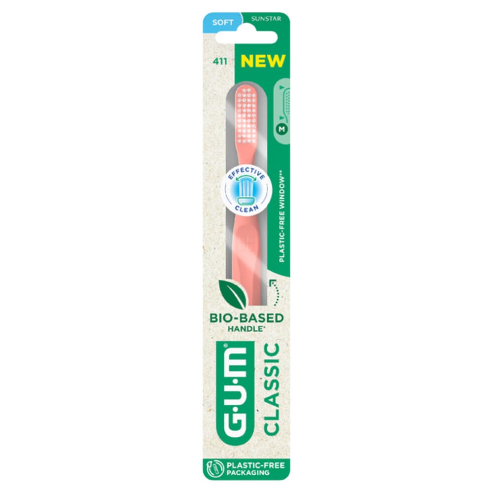 3x GUM Tandenborstel Classic Soft Medium