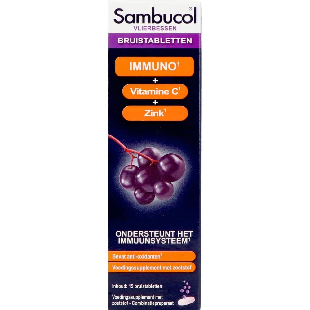 Gratis Verzending: Sambucol Bruis 15 bruistabletten