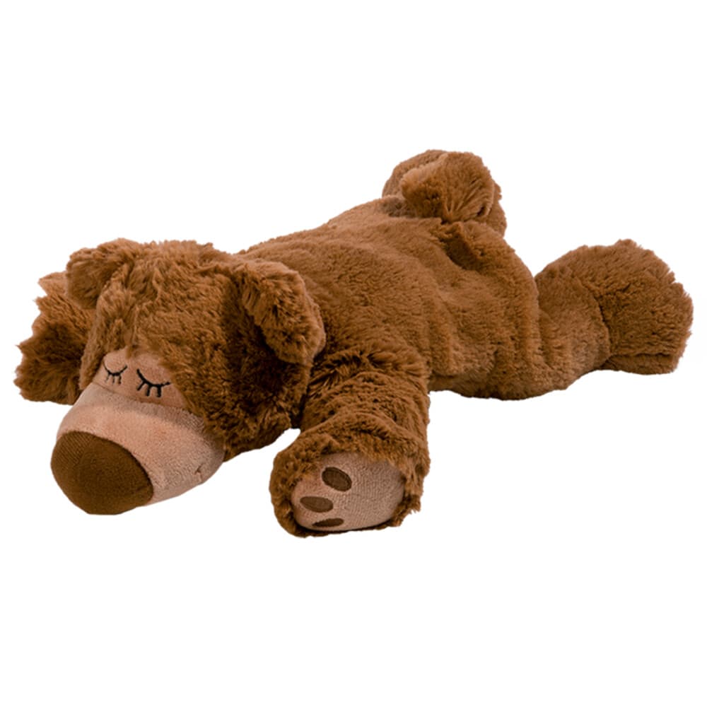 Warmies Warmteknuffel Slapende Beer Bruin 32 cm
