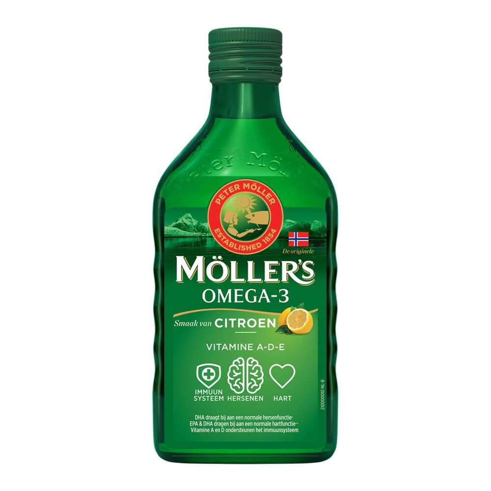 Gratis Verzending: Mollers Omega-3 Citroen 250 ml