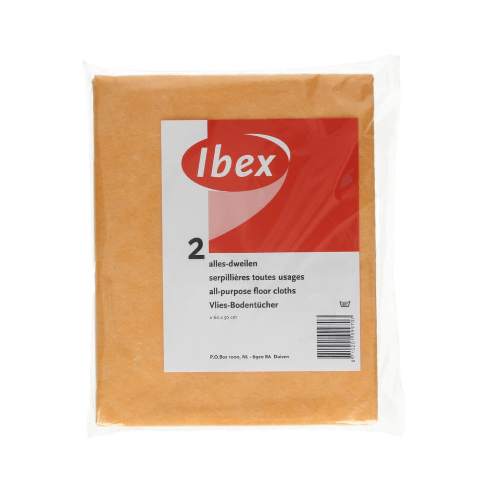 5x Ibex Allesdweil Viscose 60x50 cm 2 stuks