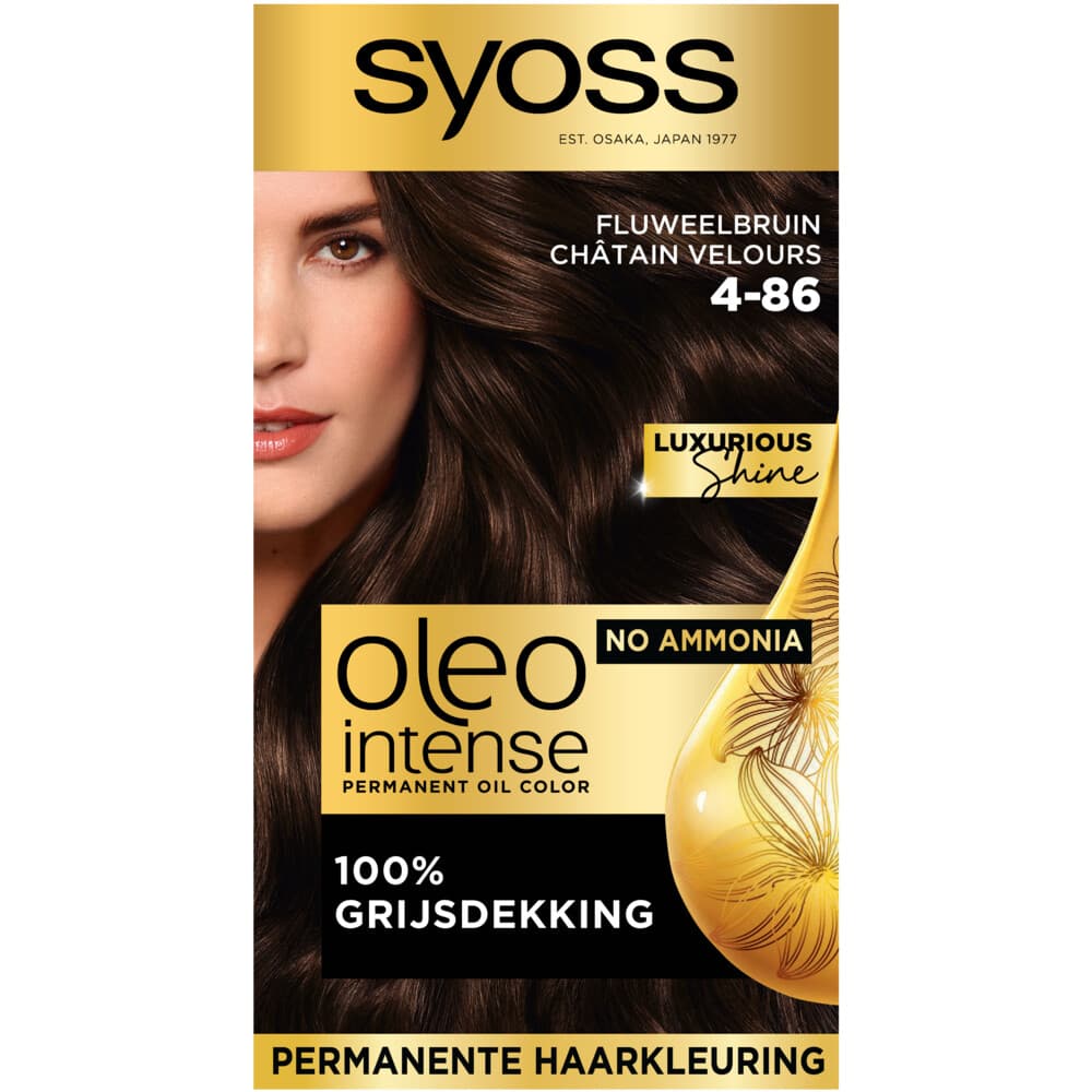 Syoss Oleo Intense Haarverf 4-86 Fluweelbruin