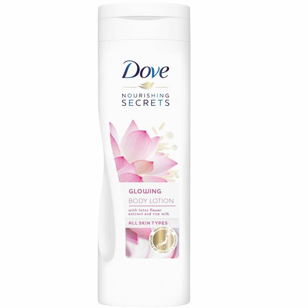 2+1 gratis: Dove Bodylotion Glowing 250 ml