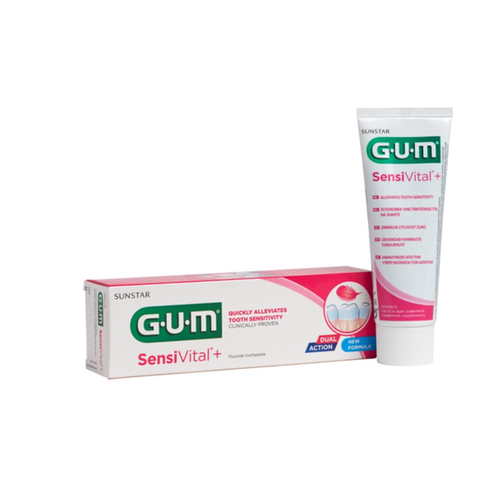 3x GUM Tandpasta SensiVital 75 ml