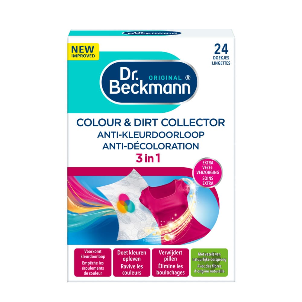Dr. Beckmann Anti-Kleur Doorloopdoekjes 24 stuks