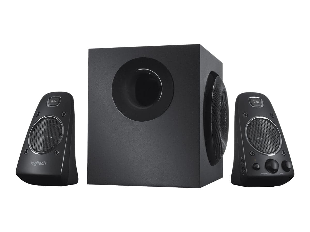 Logitech - Z623 2.1 Speaker System black