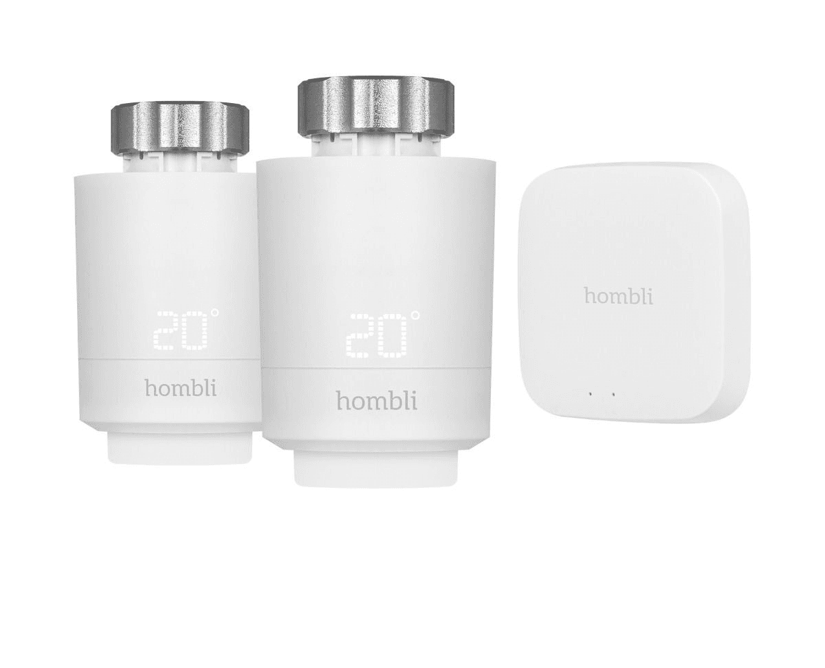 Hombli - Smart Radiator Thermostat Starterkit (2+BT Bridge) - afbeelding 1