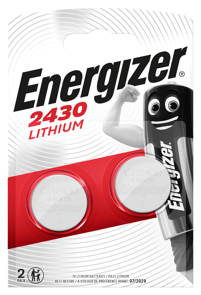 Energizer - Battery Lithium S CR2430 (2-pack) - afbeelding 1