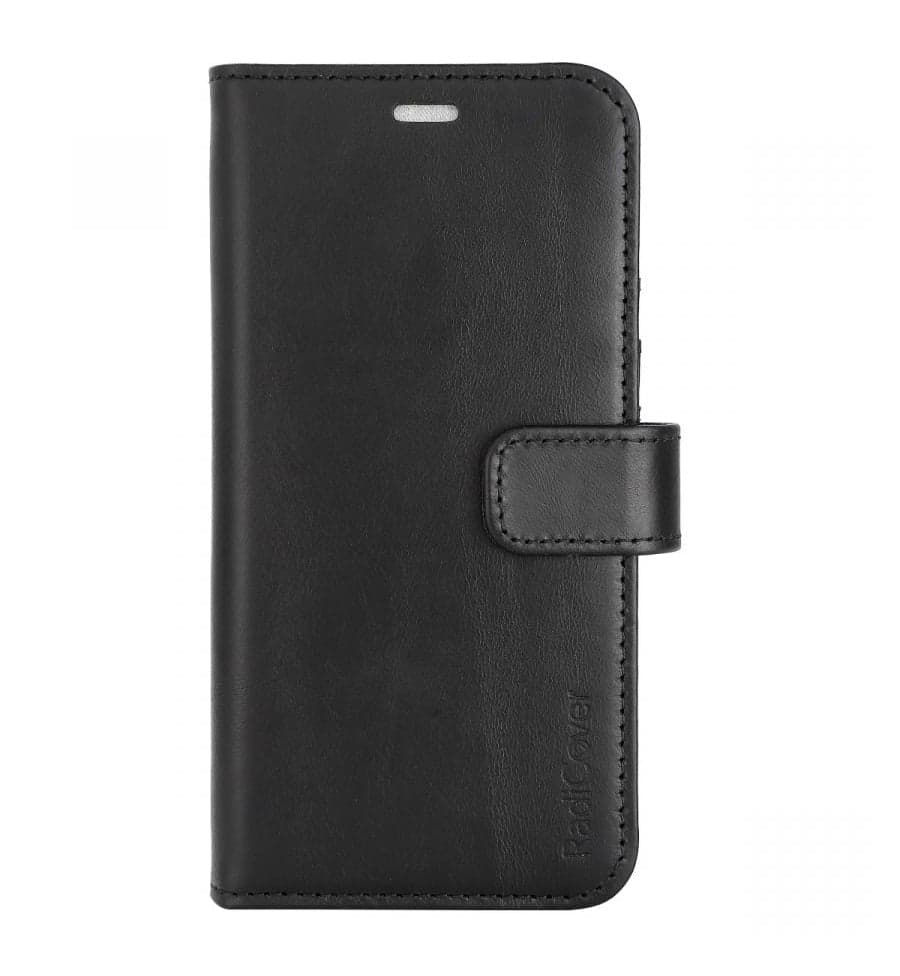 RadiCover - Radiation Protection Wallet Vegan Leather 2in1 iPhone 14 PRO Exclusive Black - afbeelding 1