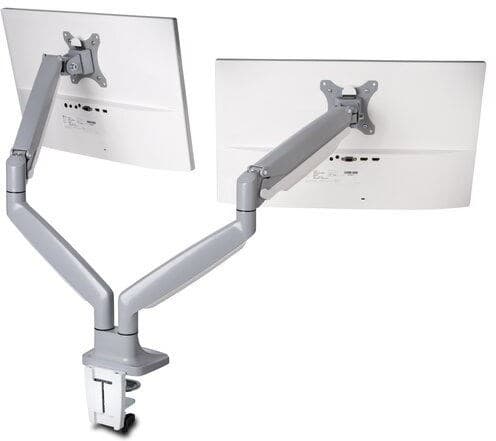 Kensington - SmartFit One-Touch Monitor arm Dual - Light grey