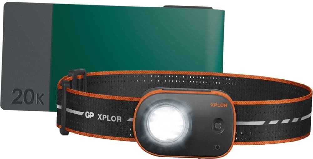 GP - Powerbank 20000 mAh en koplamp PHR16-bundel - afbeelding 1