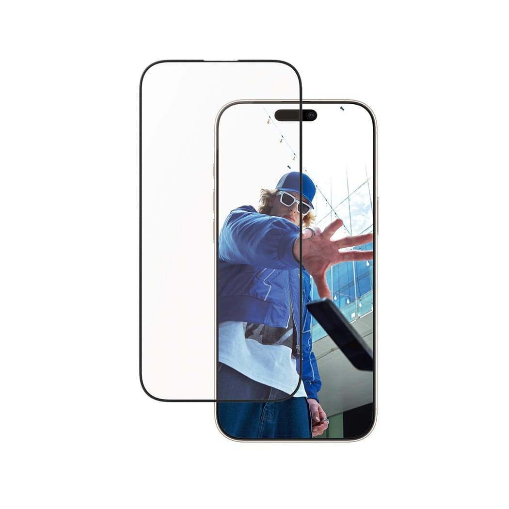 PanzerGlass - Screen Protection - iPhone 16 Pro Max - Aluminium Frame - Ultra Wide Fit - afbeelding 1