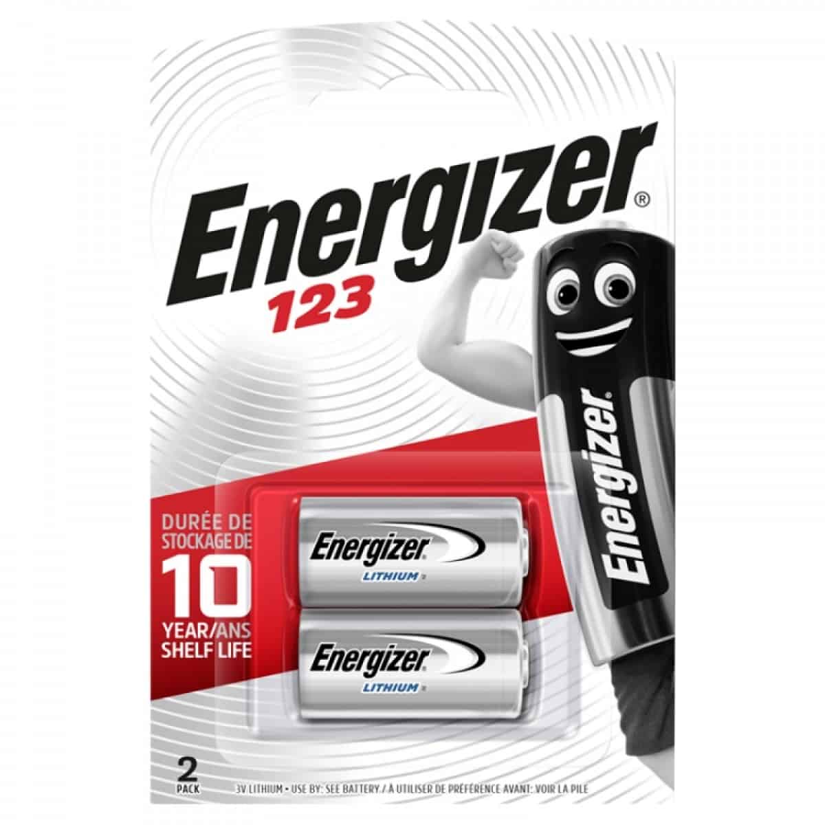Energizer - Lithium Photo 123 2-pack