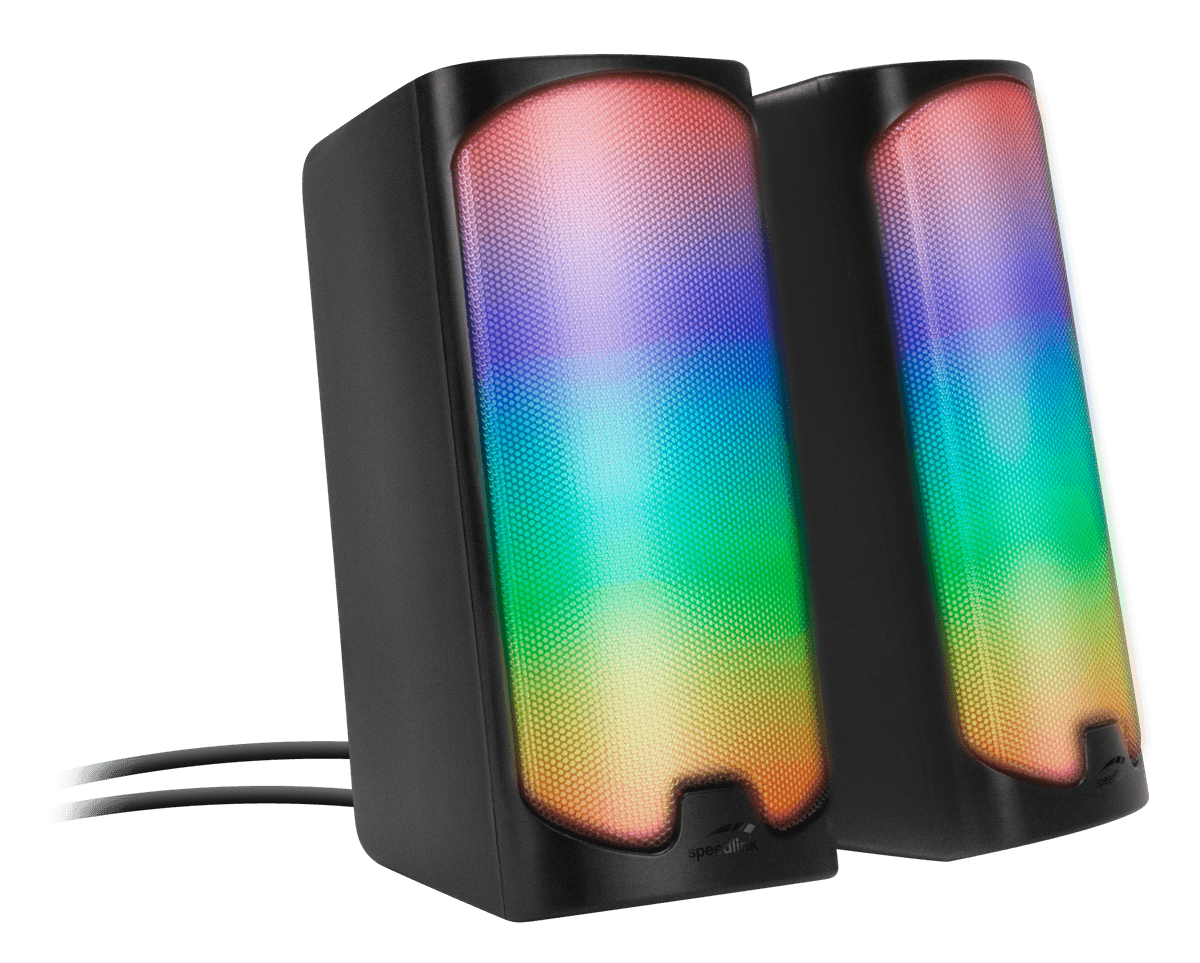 Speedlink - TONOS RGB Gaming Stereo Speaker, black