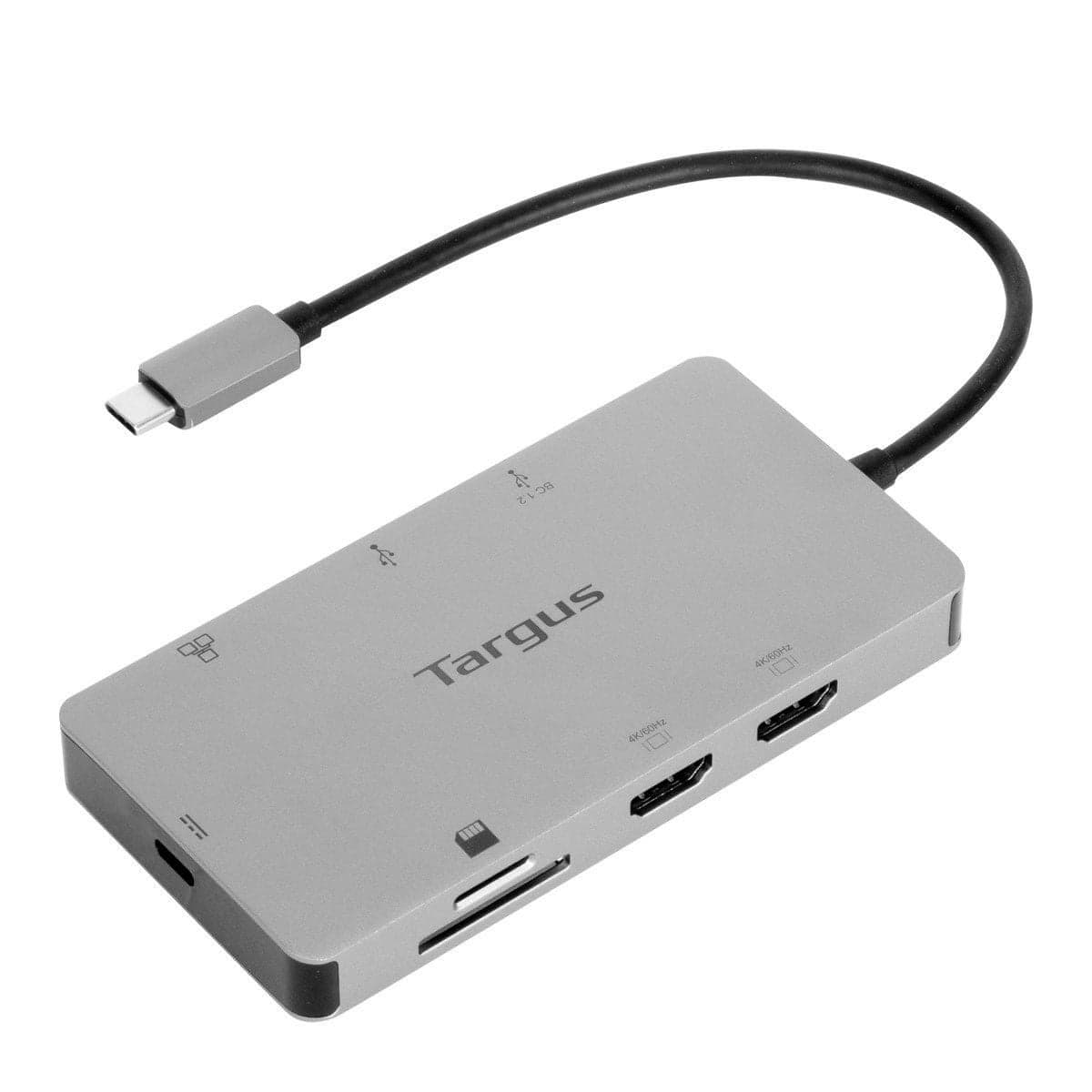 Targus - Universal USB-C Dual HDMI 4K Dock w 100 W PD Pass-Thru - For MST enabled devices - afbeelding 1